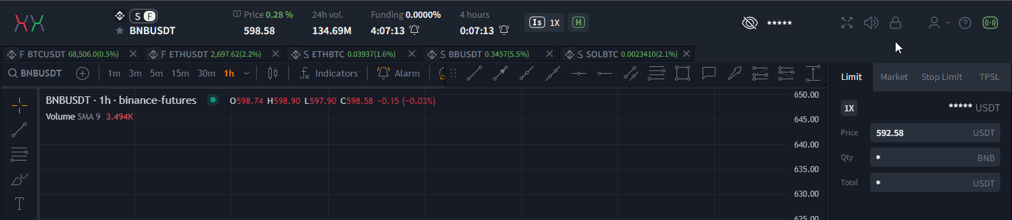 Demonstration of creating a template for custom setups or strategies on the Lexx Trading Platform