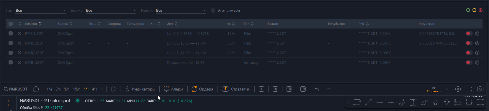 Показано массовое управление стратегиями на платформе Lexx Trading Platform